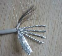 Câble Ethernet CAT7 Cordon de raccordement Câbles de mise en réseau Câbles de communication de veste CAT 7 PVC LSZH
