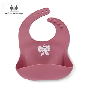 Miracle Baby Bandana Bibs Bayi, 100% Katun 2 Pak Baberos Babadore Tebal