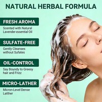 Shampoo à l'huile de romarin naturel Batana pour lutter contre la perte de cheveux, stimuler la croissance et épaissir les cheveux