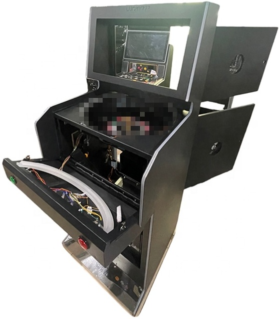 Dual Screen Arcade Gaming Machine 22 Inch Customized Touch Coin Operated Skill Cabinet White for Arcade Game Amusement Cabinet