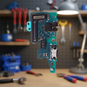 ซัมซุง กาแลคซี่ เอ 71 บอร์ดชาร์จยูเอสบี ชนิด ซีพร้อมแจ็คเสียงและสายไมโครโฟนเฟล็กซ์สำหรับอะไหล่ทดแทนรุ่น A715F - Product Image 3