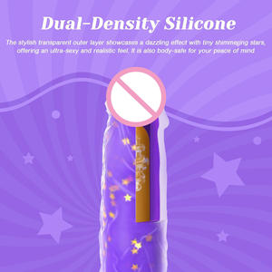 Vibrateur télécommandé violet rêveur, stimule le point G, fonction de poussée et de traction, jouet sexuel pour femmes adultes. - Product Image 4