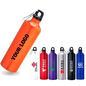 Bouteille d'eau en aluminium pour le sport en plein air avec logo imprimé, pour la promotion, les activités d'entreprise, les cadeaux d'affaires, cadeaux promotionnels personnalisés - Product Image 6