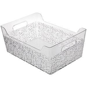 Desktop Storage Box S M L Transparent With Handle For Makeup Cosmetics Bedroom Organizers - Product Image 5