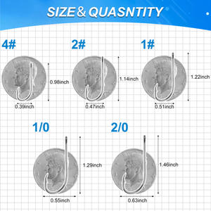 Anzuelos <span class=keywords><strong>de</strong></span> pesca 92247 Baitholder, anzuelo <span class=keywords><strong>de</strong></span> pico <span class=keywords><strong>de</strong></span> vástago largo, soporte <span class=keywords><strong>de</strong></span> cebo compensado negro, anzuelos <span class=keywords><strong>de</strong></span> pesca con 2 púas Baitholder - Product Image 4