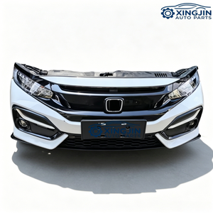 Kit de Carrocería Completo para <span class=keywords><strong>Honda</strong></span> <span class=keywords><strong>Civic</strong></span> de 10ª Generación, Incluye Parachoques con Rejilla, Ventilador, Radiador, Sensor de Estacionamiento, Faros LED Delanteros - Product Image 4