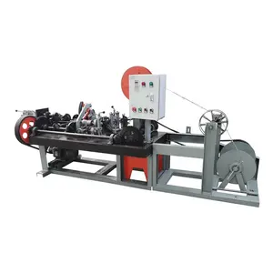 Barbed wire fence machine africa high speed green wire barbed wire machine