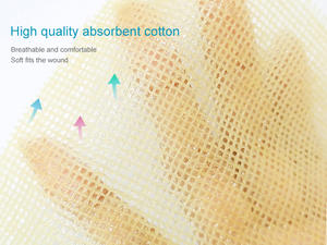 Mdr CE מאושר Hengfeng רפואי סטרילי הלבשה וזלין גזה עבור כוויות פצע טיפול - Product Image 6