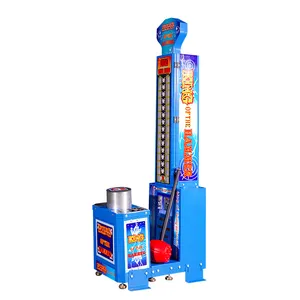 Machine de jeu d'arcade à pièces <span class=keywords><strong>King</strong></span> Hammer, entraînement de la force, jeu de boxe électronique - Product Image 1