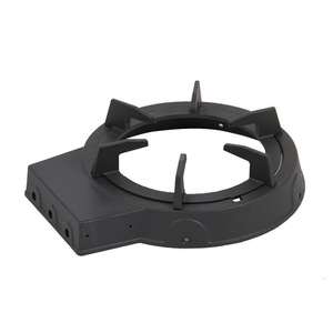 Tête de brûleur à trois anneaux en fonte Hongkun pour cuisinière à gaz domestique, conception facile à démonter, cadre de cuisinière GB13 - Product Image 1