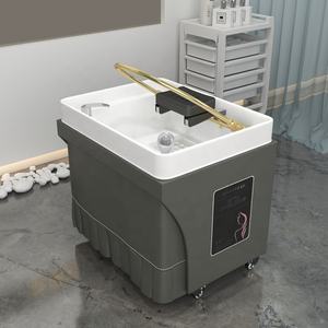 Salon Furniture Hair Washing <strong>Portable</strong> <strong>Shampoo</strong> <strong>Sink</strong> With SPA Head Water Therapy for Thai Massage Table Beauty Bed - Product Image 2