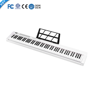 Piano numérique multifonctionnel portable à 88 touches avec fonction <span class=keywords><strong>MIDI</strong></span>, orgue électronique, <span class=keywords><strong>clavier</strong></span> avec haut-parleur intégré, design léger - Product Image 5