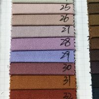 En stock – Toile 100 % coton de haute qualité 280 GSM infroissable pour textiles de maison – Coussins décoratifs et vêtements – Manteaux, pantalons