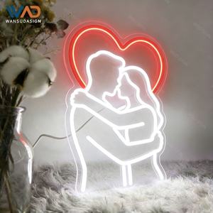 Enseigne néon LED en forme de nœud papillon pour décoration murale, décoration de chambre, enseigne lumineuse pour salon de manucure - Product Image 3