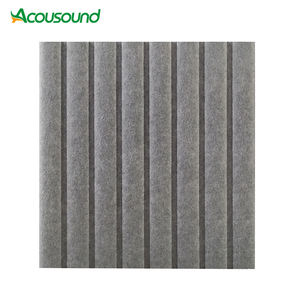Venta al por mayor DIY diferentes formas <span class=keywords><strong>pintura</strong></span> 100% PET absorción de sonido paneles acústicos 3D paneles de pared acústicos a prueba de sonido - Product Image 6