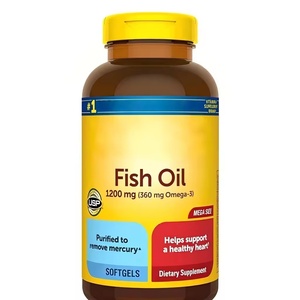 קפסולות שמן דגים OEM ODM אומגה <span class=keywords><strong>3</strong></span> EPA DHA תוספי תזונה רכים בקפסולה - Product Image 1