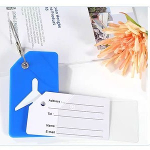 Étiquettes de bagages en gel de silicone ChangChen XLP-3 Go Global – Style simplicité urbaine, étanches, anti-perte, pour avion et sacs à dos étudiants - Product Image 4