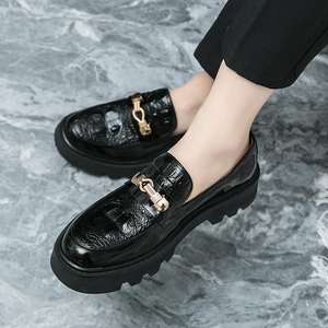 Nouvelles Chaussures Oxford en Cuir Imperméables Artisanales de Luxe Décontractées Britanniques pour Hommes, Modèle Evergreen, à Enfiler, Formelles, pour Mariage et Bureau - Product Image 5