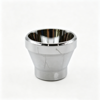 Réflecteur LED simple à prix d'usine, en alliage d'aluminium AL6063, lisse et brillant, pour projecteur haute puissance