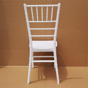 Venta al por mayor de alta calidad apilable PP plástico blanco banquete Tifanny Chiavari boda silla sillas de comedor para eventos - Product Image 3