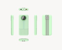 Batterie externe portable grande capacité 20000 mAh à succès avec sortie 22,5 W, compatible impression de logos personnalisés en soie