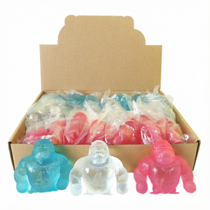 Gorilla <b>Squishy</b> Squeeze Sensory Toy Slow Rebound Stress Relief Fidget Toy for Kids and Adults - Product Image 1