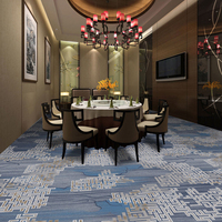Tapis de couloir d'hôtel en nylon antidérapant, fabriqué à la machine, jacquard, lavable, antibactérien, imprimé, personnalisé, tapis de salle de banquet