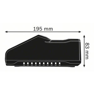 Bosch GAL 18V-160 C 16A cargador de batería para baterías de 18V con conectividad - Product Image 3