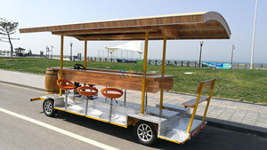 Vehículo Turístico de Ocio, Bicicleta Eléctrica para 8 Personas, Bicicleta de Cerveza Eléctrica para 15 Pasajeros - Product Image 5