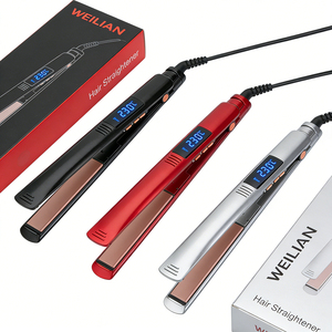 เครื่องหนีบผมเซรามิกดิจิตอล พร้อมระบบควบคุมอุณหภูมิปรับได้ รับผลิตแบบ OEM และ Private Label ดีไซน์พรีเมียมทันสมัย - Product Image 5
