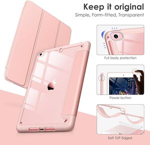 <span class=keywords><strong>Coque</strong></span> arrière transparente intelligente, étui mince et durable pour <span class=keywords><strong>iPad</strong></span> Mini 1er 2ème 3ème 4ème 5ème génération, étui transparent 7.9 "avec réveil/veille automatique - Product Image 2