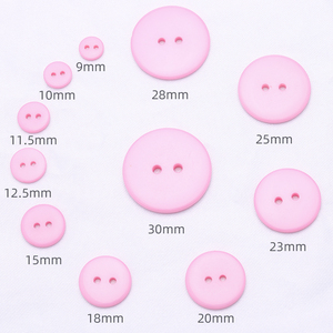 Wholesale Colorful Round 2 Holes Bread Resin <strong>Buttons</strong> for Garment Accessories Polyester <strong>Button</strong> - Product Image 6
