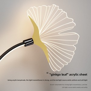 Lámpara de Pared <span class=keywords><strong>LED</strong></span> Moderna y Minimalista para Dormitorio, Sala de Estar, Escalera y Pasillo - Diseño Creativo <span class=keywords><strong>con</strong></span> Pantalla Acrílica - Product Image 4