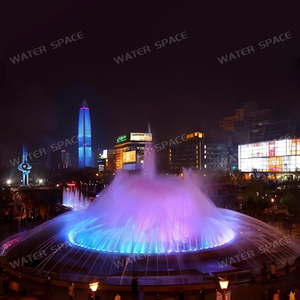 Fuente de Agua Grande para Exteriores de Acero Inoxidable Antioxidante con Espectáculo Dinámico de Agua e Iluminación LED, Proveedor de Fuentes - Product Image 3
