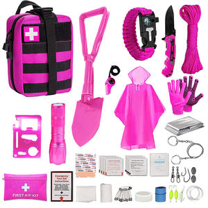 OEM Novedoso SOS Botiquines <span class=keywords><strong>de</strong></span> primeros auxilios SOS Kit <span class=keywords><strong>de</strong></span> <span class=keywords><strong>supervivencia</strong></span> en el desierto Profesional Acampar al aire libre Mujeres Regalos Rosa Kits <span class=keywords><strong>de</strong></span> <span class=keywords><strong>supervivencia</strong></span> - Product Image 1