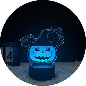 Halloween Pumpkin Lantern LED <b>String</b> <b>Light</b> Skeleton Lamp for Holiday Party Decorative Lighting - Product Image 1