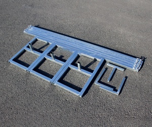 Rétractable <span class=keywords><strong>rideau</strong></span> de scène fond étagère fer épais et durable voile cadre de fond de mariage support support en fer forgé - Product Image 4