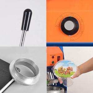 Máquina de sellado de vasos de plástico manual a precio de fábrica - Product Image 5