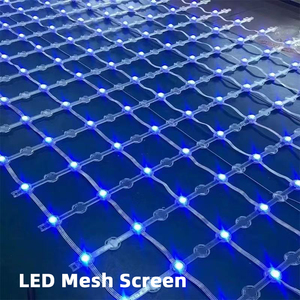 <strong>Flexible</strong> <strong>Mesh</strong> <strong>Led</strong> Screen Video Wall Waterproof Advertising Publish <strong>Led</strong> Net Screen Curtain - Product Image 5