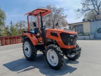 Tracteur agricole à roues diesel 4x4 haute performance 70 CV pour travaux agricoles