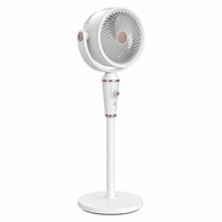 Offre promotionnelle : Ventilateur portable inclinable à 90 degrés, durable et vintage, avec support pour téléphone et télécommande, idéal pour les voyages et l'usage domestique