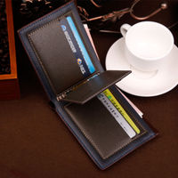 Dompet Pria Kulit Asli RFID Custom Motif Polos Gaya Nasional Kapasitas Besar Laris Manis Sampel Gratis