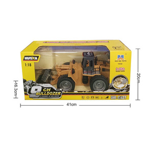 Tractor de Control Remoto Huina 1532 <span class=keywords><strong>Profesional</strong></span> de Grado Hobby, Carrocería Metálica, 9 Canales, Escala 1:18, 2.4GHz, Alta Precisión, Control por Aplicación - Product Image 2