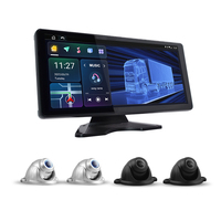 4G WIFI GPS 4 canaux 720p HD Boîte de verrouillage en métal Camion Autobus scolaire Mobile DVR