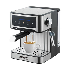 Machine à expresso professionnelle à grand écran, 2 tasses, 20 bars, fonction de chauffe rapide pour café expresso - Product Image 3