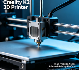 EU K2 Multi-Color 3D <b>Printer</b>, Auto Leveling Built-in Camera, Plug & Play Desktop Home FDM 3D Printing Machine - Product Image 4
