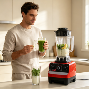 Licuadora Eléctrica <span class=keywords><strong>de</strong></span> Cocina 2 en 1 con Doble Jarra para Jugos y Smoothies, 10+ Velocidades, 4500W, Electrodoméstico - Product Image 6