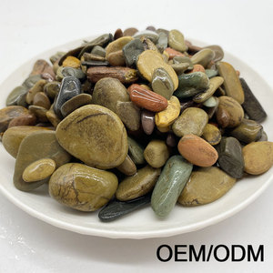 หินกรวดแม่น้ำคุณภาพสูง เรียบเนียน สำหรับตกแต่งตู้ปลา ตู้เลี้ยงสัตว์น้ำ จัดสวนภายนอก ทางเดินในสวน - Product Image 2
