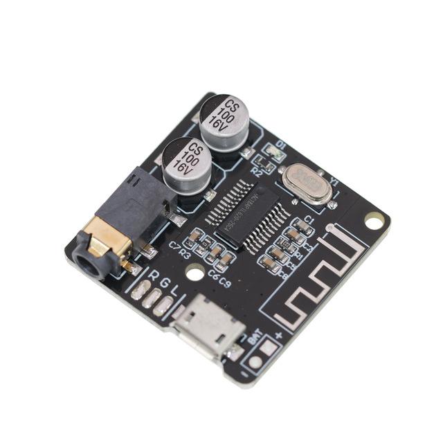 DIY Blue-tooth 5.0 Audio Receiver Module MP3 Blue-tooth Decoding Board Car Speaker Audio Amplifier Board 4.1