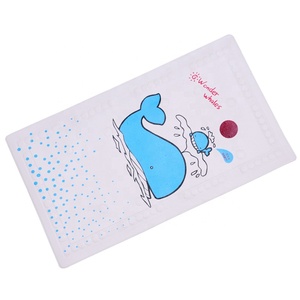 Tapis de bain antidérapant moderne en mousse souple antimicrobienne, fin, changeant de couleur, avec ventouses, design original, pour la maison et l'hôtel - Product Image 6